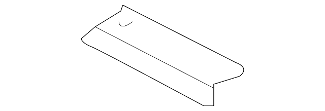 Deflector (Jaguar OEM) C2P13334OEM