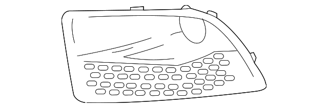 Mesh-Grille (Jaguar OEM) C2P13687XXXOEM