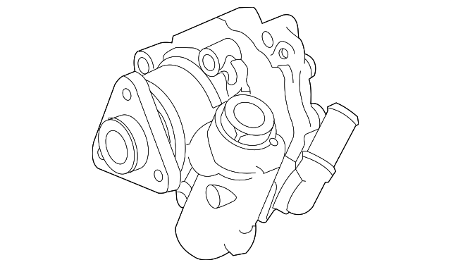 Pump-Power Steer (Jaguar OEM) C2P14021OEM