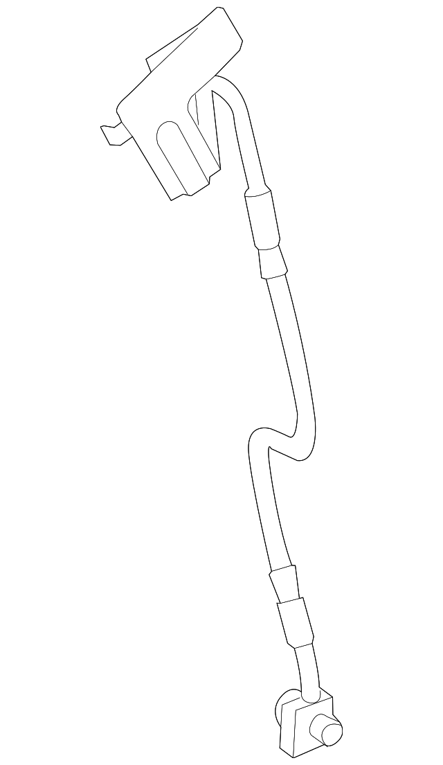 Hose (Jaguar OEM) C2P14733OEM