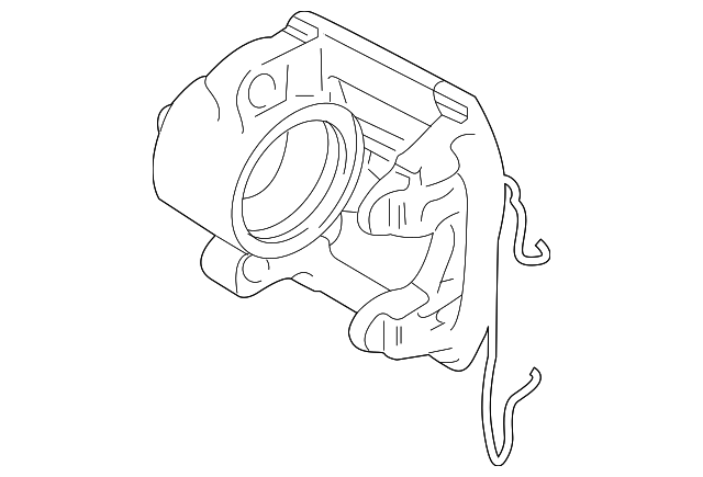 Housing-Caliper (Jaguar OEM) C2P15167OEM