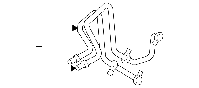 Pipe-Water (Jaguar OEM) C2P15346OEM