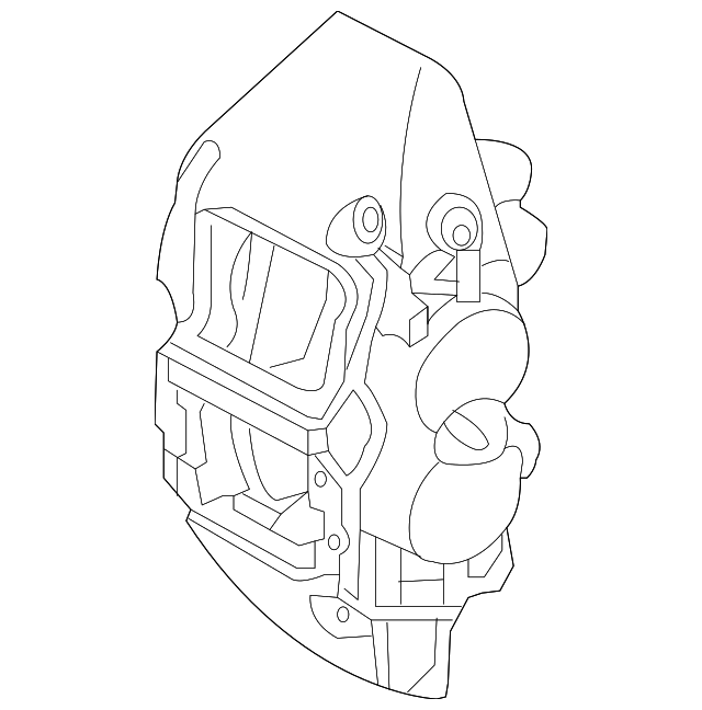 Caliper-Brake (Jaguar OEM) C2P15992OEM
