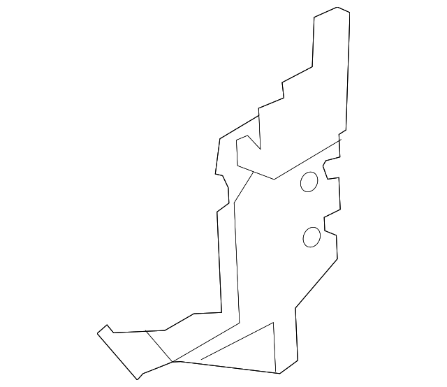 Shield-Deflector (Jaguar OEM) C2P16220OEM