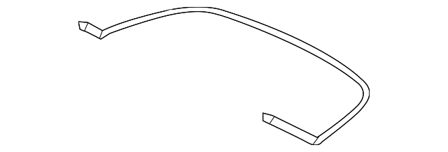 Weatherstrip (Jaguar OEM) C2P16667OEM