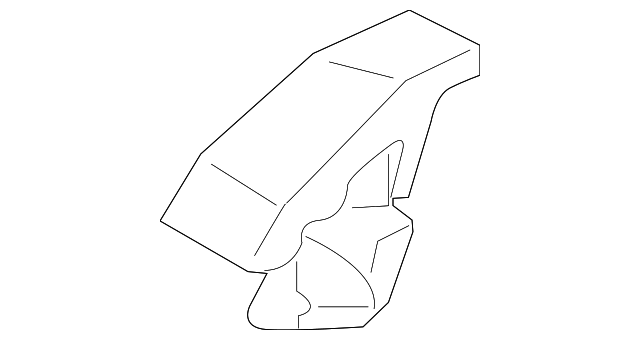 Deflector (Jaguar OEM) C2P16668OEM