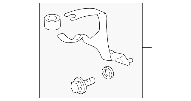 Bracket-Support (Jaguar OEM) C2P17060OEM