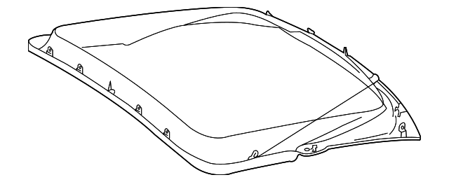 Panel-Tailgate (Jaguar OEM) C2P17577AMNOEM