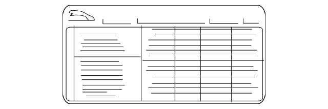 Label-Emission (Jaguar OEM) C2P17601OEM