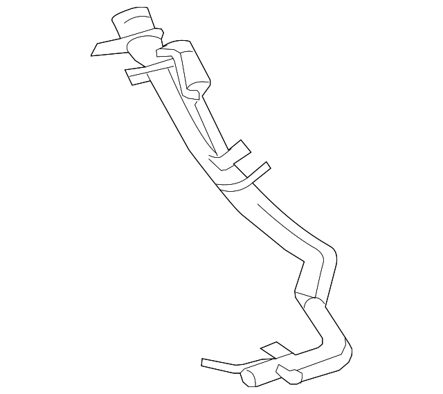Pipe-Fuel Filler (Jaguar OEM) C2P17813OEM