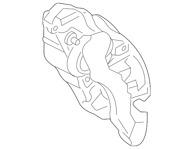 Housing-Caliper (Jaguar OEM) C2P21064OEM