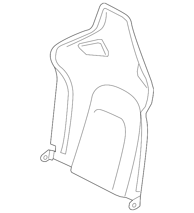 Backcover-Squab - Discontinued (Jaguar OEM) C2P21344NEDOEM
