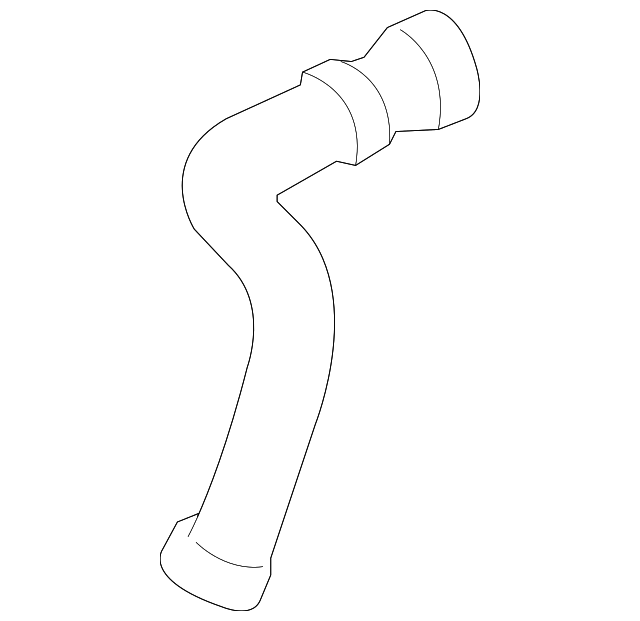 Hose-Heater (Jaguar OEM) C2P2164OEM