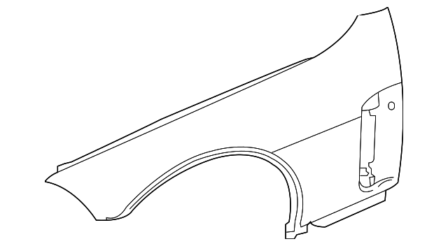 Panel-Fender (Jaguar OEM) C2P21995OEM