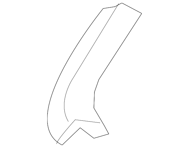 Deflector (Jaguar OEM) C2P22211OEM