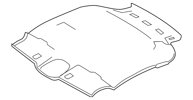 Headlining (Jaguar OEM) C2P22297AMNOEM