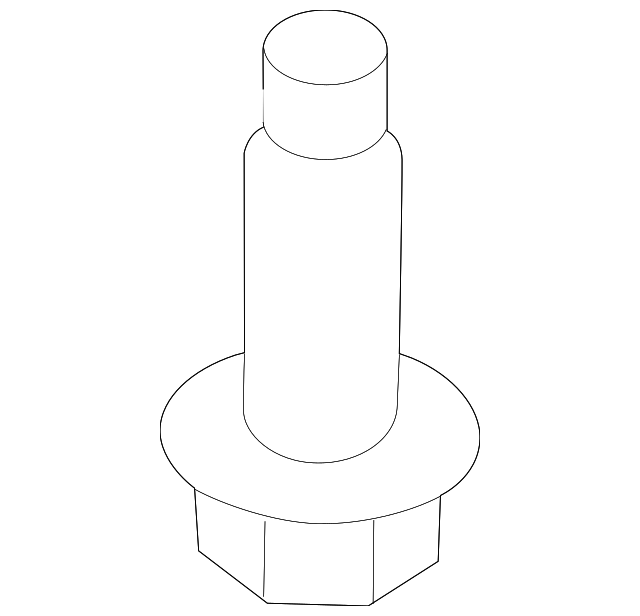 Bolt (Jaguar OEM) C2P22596OEM