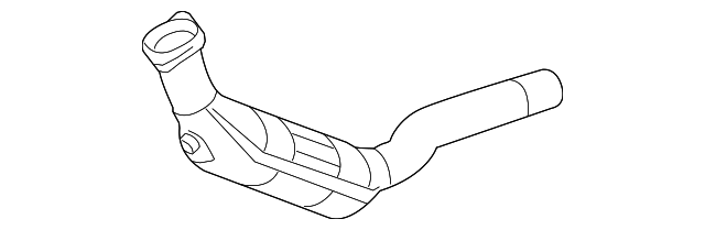 Catalt&Dnppe-Exh (Jaguar OEM) C2P22887OEM