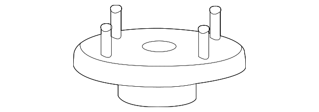 Mounting-Spring (Jaguar OEM) C2P23038OEM