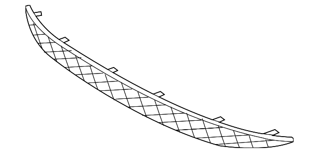 Grille (Jaguar OEM) C2P23169OEM