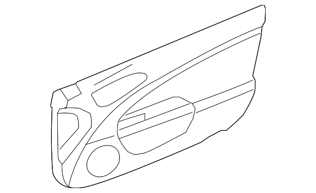 Casing-Door (Jaguar OEM) C2P23250YNYOEM