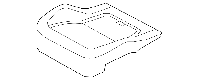 Cover-Cushion (Jaguar OEM) C2P24268YYBOEM