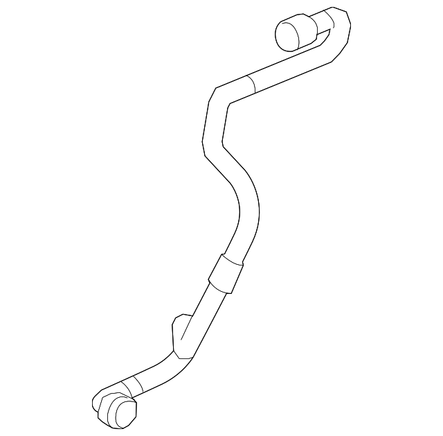 Hose (Jaguar OEM) C2P24291OEM