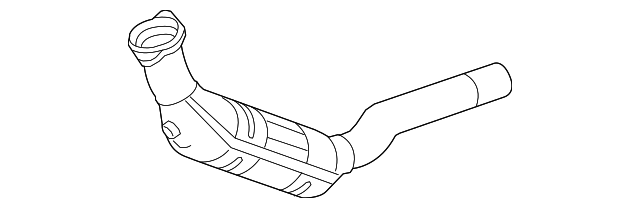 Catalt&Dnppe-Exh (Jaguar OEM) C2P24803OEM
