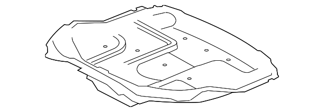 Panel-Trunk Floo (Jaguar OEM) C2P25088OEM