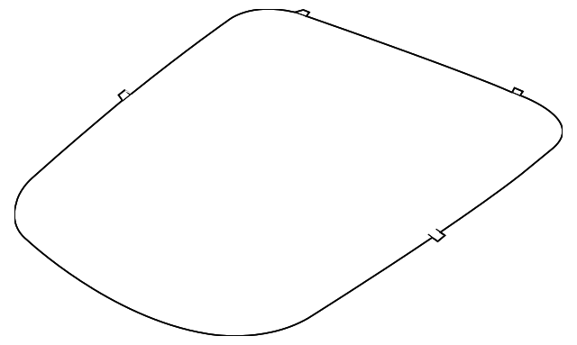 Glass-Backlight (Jaguar OEM) C2P25332OEM