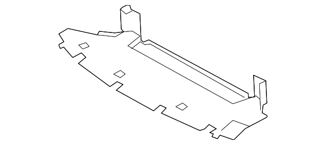 Shield-Deflector (Jaguar OEM) C2P25480OEM