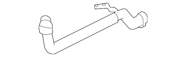 Hose-Air Con (Jaguar OEM) C2P25588OEM