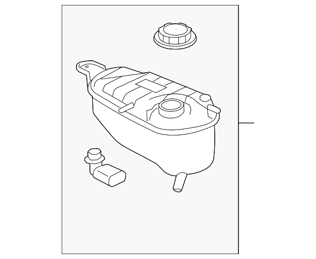 Tank-Expansion (Jaguar OEM) C2P25607OEM