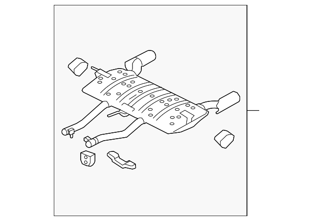 Tailpipe-Exhaust (Jaguar OEM) C2P25629OEM