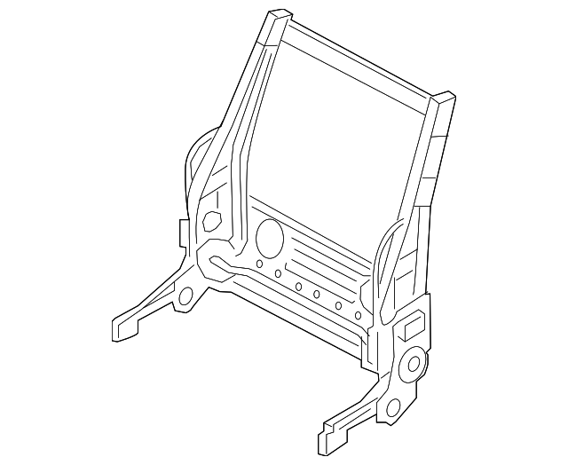 Frame-Squab (Jaguar OEM) C2P25857OEM