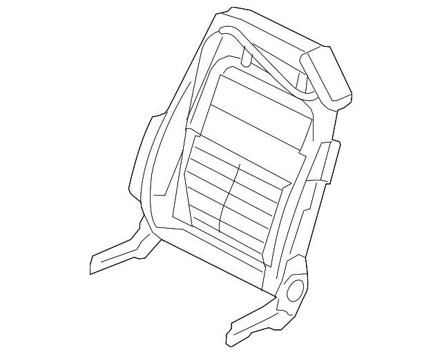 Frame-Squab (Jaguar OEM) C2P25859OEM