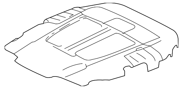 Cover-Engine (Jaguar OEM) C2P25935OEM