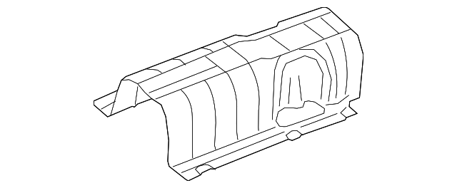 Heatshield-Tunne (Jaguar OEM) C2P25980OEM
