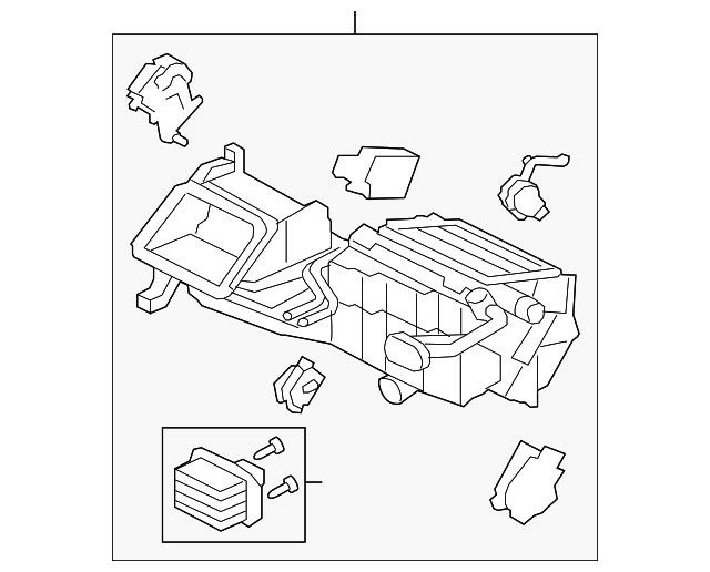 Blower-Evaporato (Jaguar OEM) C2P25997OEM