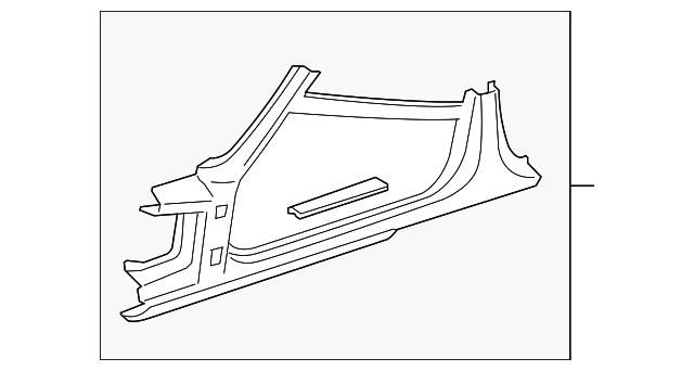 Panel-Body Side - Discontinued (Jaguar OEM) FJA1304AJOEM