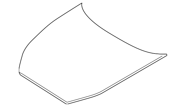 Panel-Bonnet (Jaguar OEM) FJB3005AAOEM