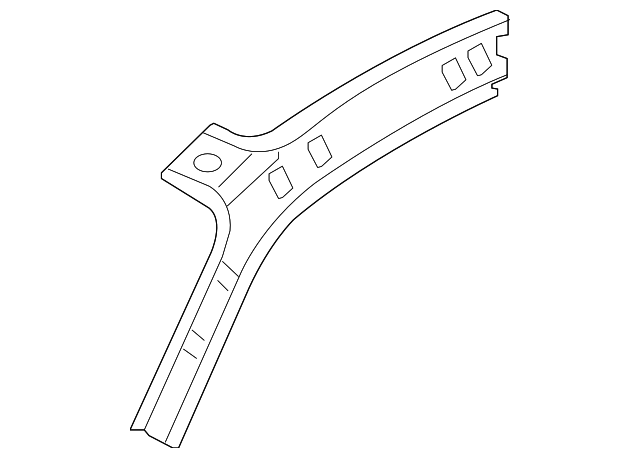 Panel-A-Post Clo (Jaguar OEM) FJG1375AAOEM