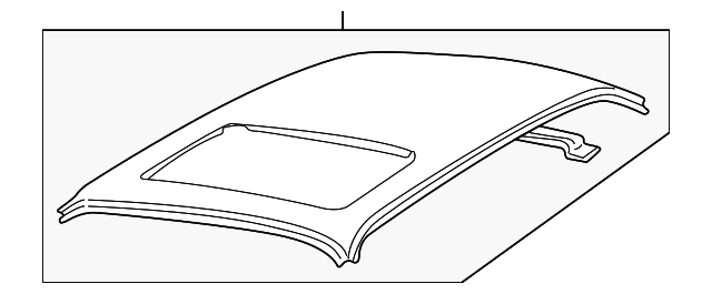 Panel-Roof (Jaguar OEM) FXF1102AEOEM
