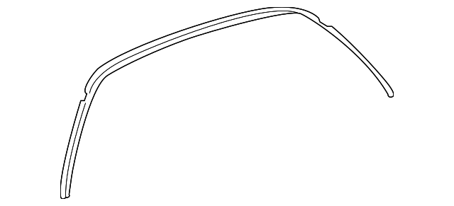 Moulding-Drip - Discontinued (Jaguar OEM) FXF1312ADOEM