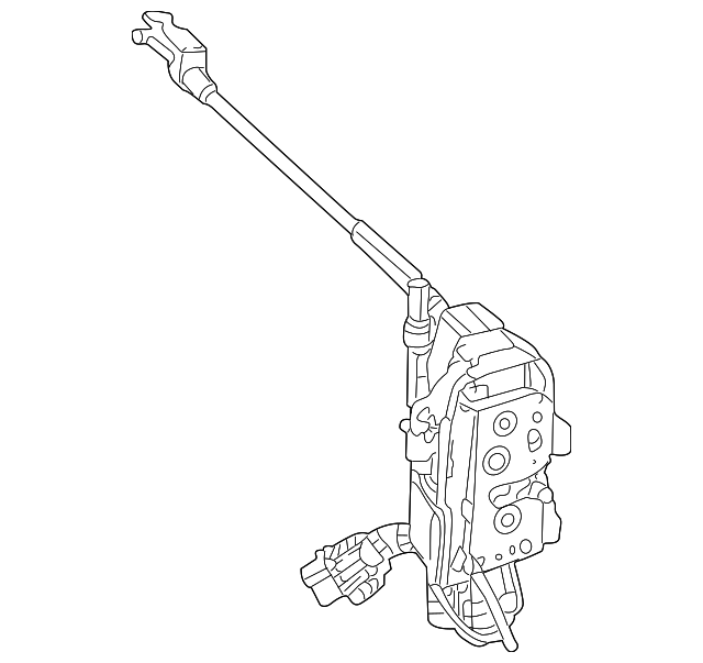 Latch-Door - Discontinued (Jaguar OEM) GJA1080FKOEM