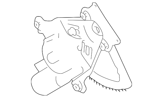 Motor-Window Reg (Jaguar OEM) GJA1732ABOEM