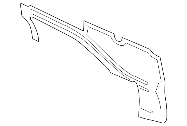 Deflector-Water (Jaguar OEM) GJA1798ABOEM