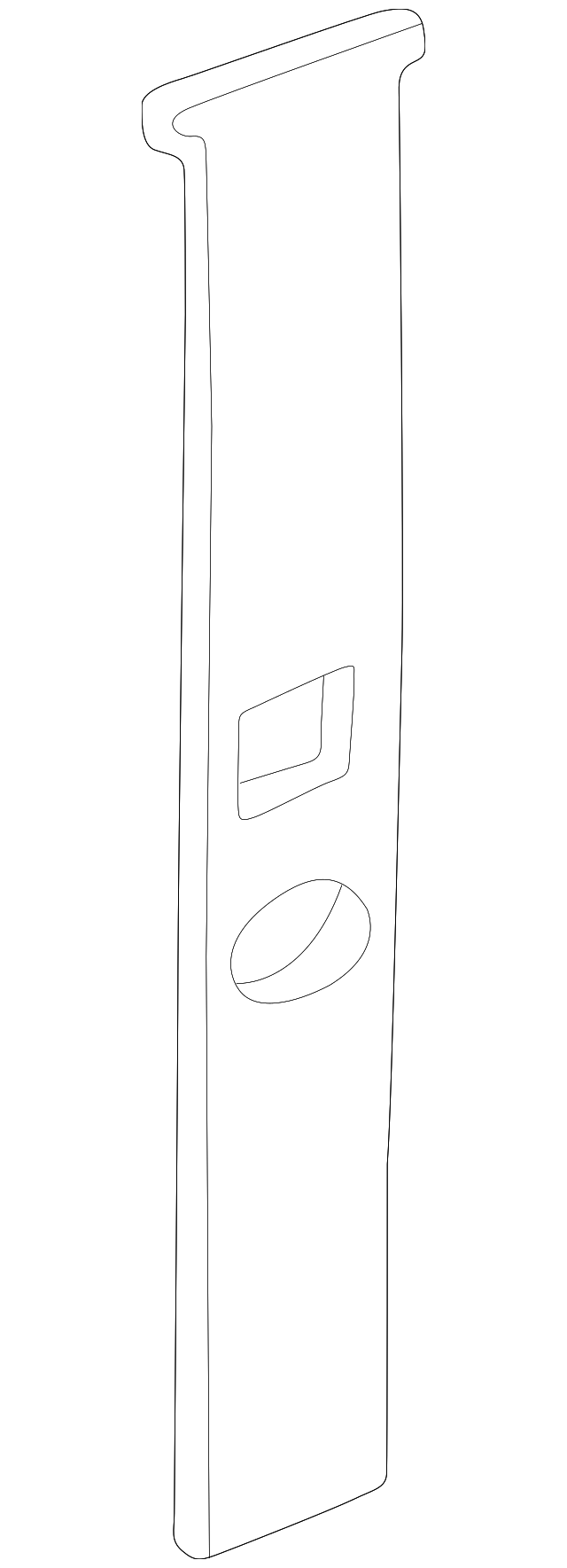 Shield-Seatbelt, Discontinued (Limited Supply) (Jaguar OEM) GJA2488ACNEDOEM