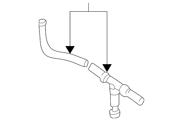 Tube-Screen Wash - Discontinued (Jaguar OEM) GJA8970AEOEM