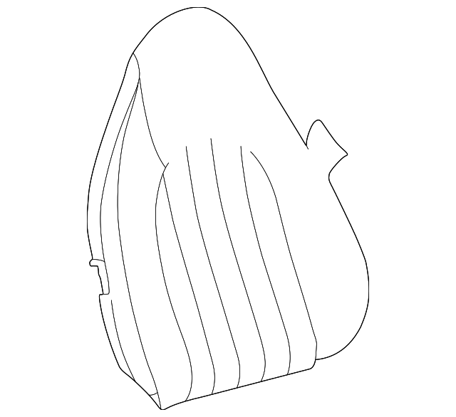 Backcover-Squab - Discontinued (Jaguar OEM) GJB4600AAAGDOEM